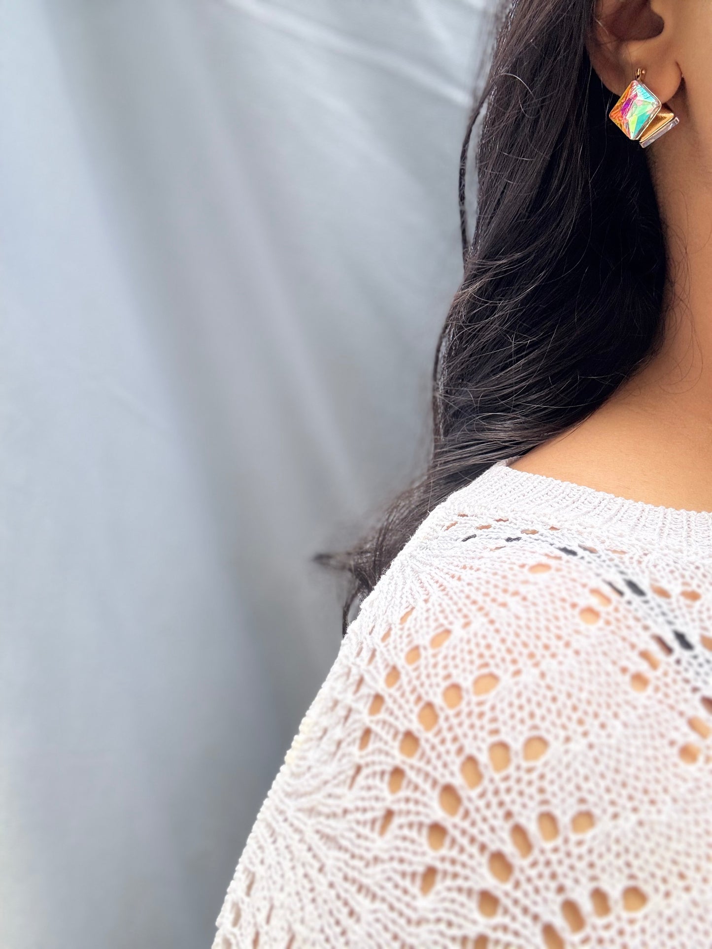 Crystal studs