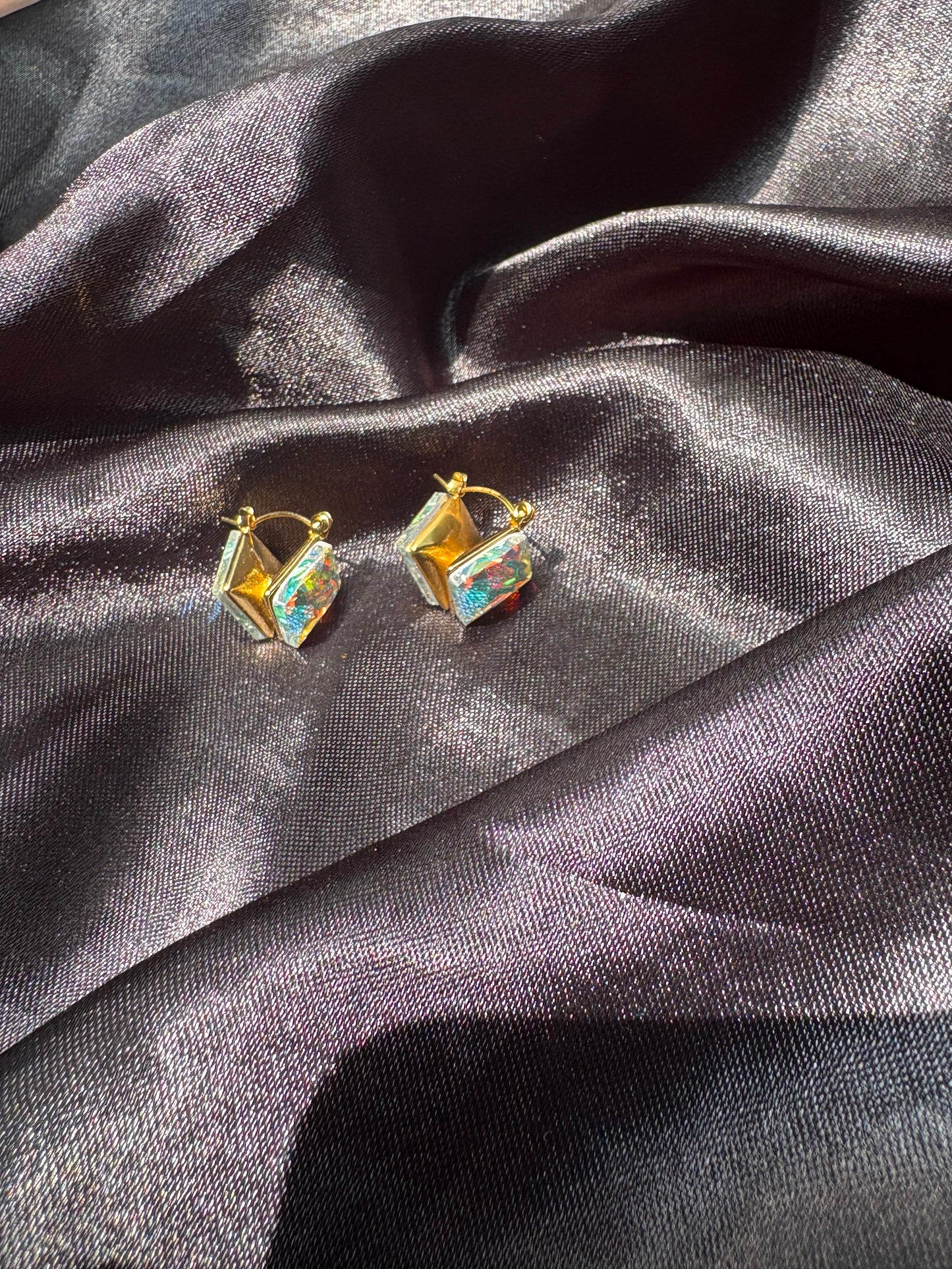 Crystal studs