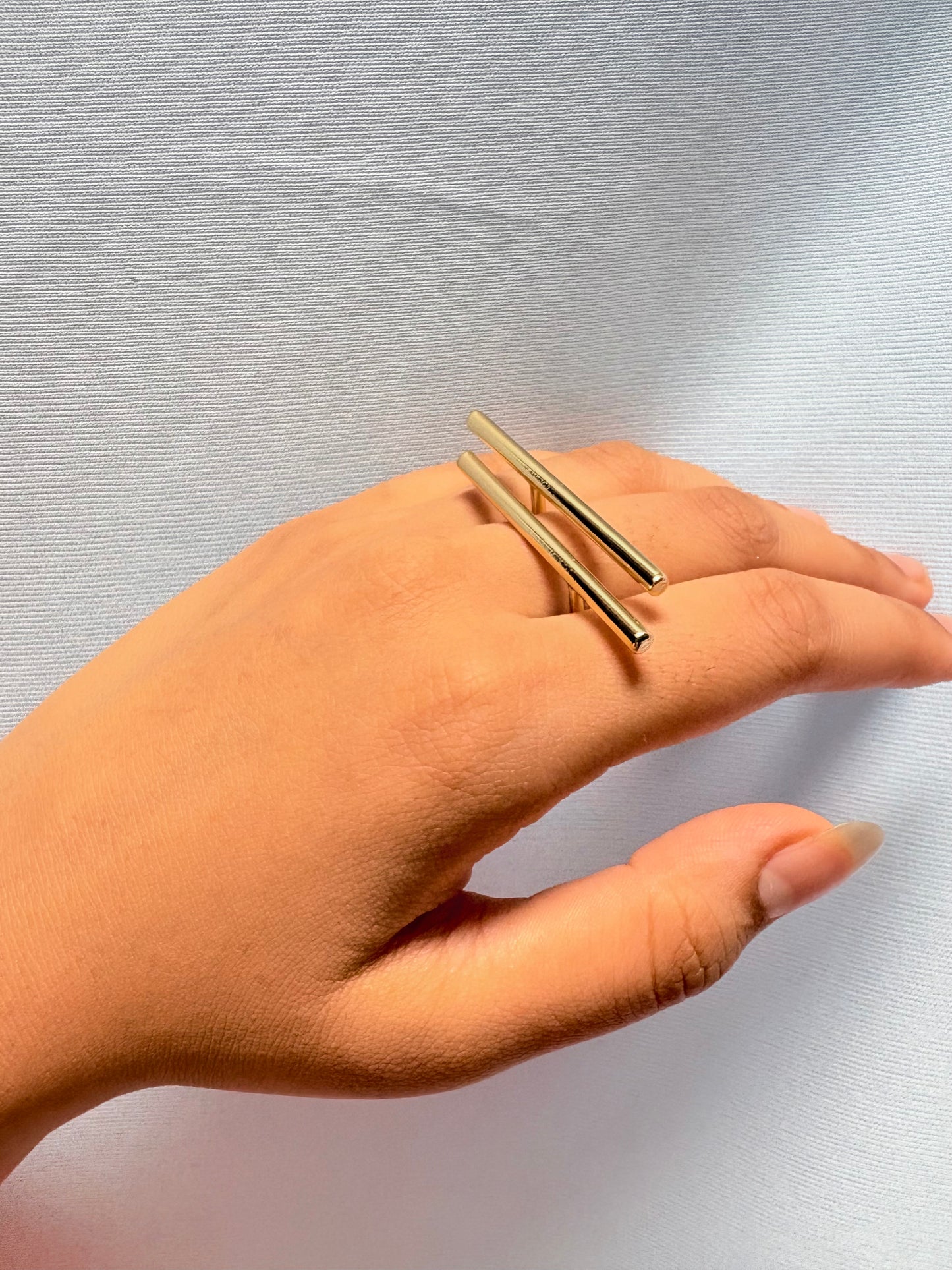 Trendy chic ring