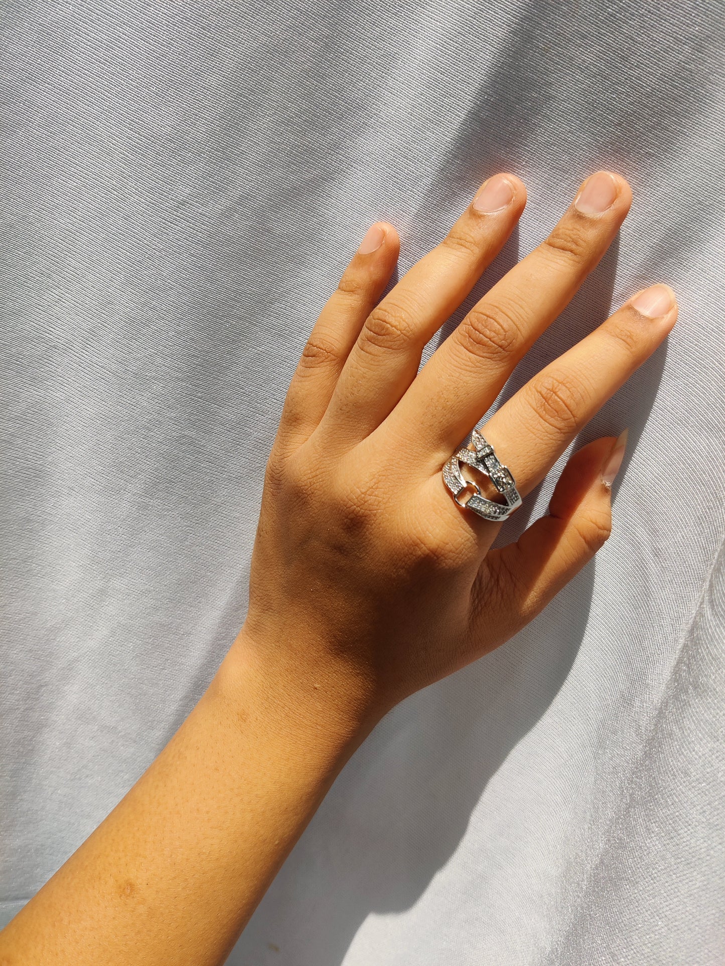 belt structured ring