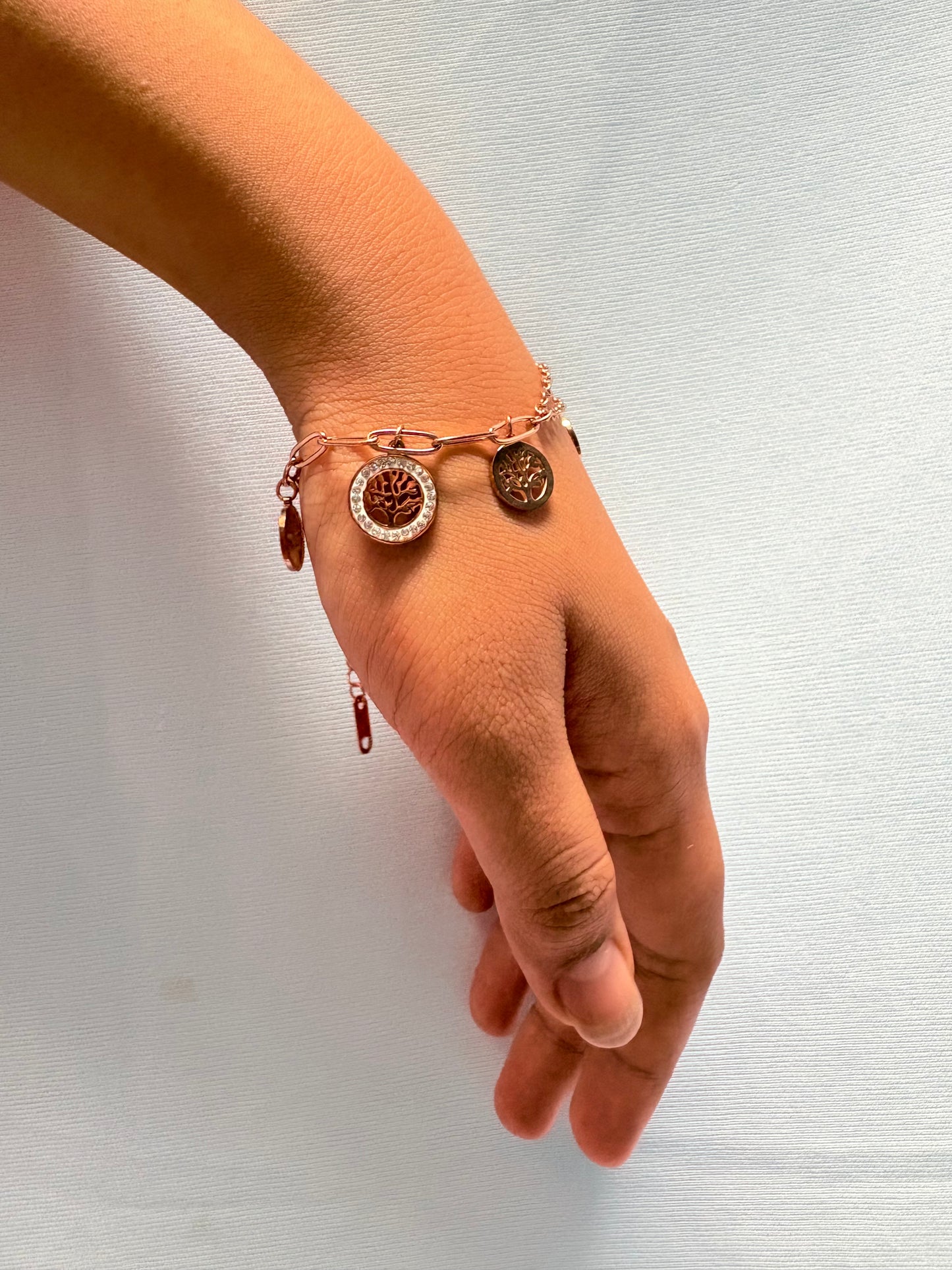 Stones tree bracelet