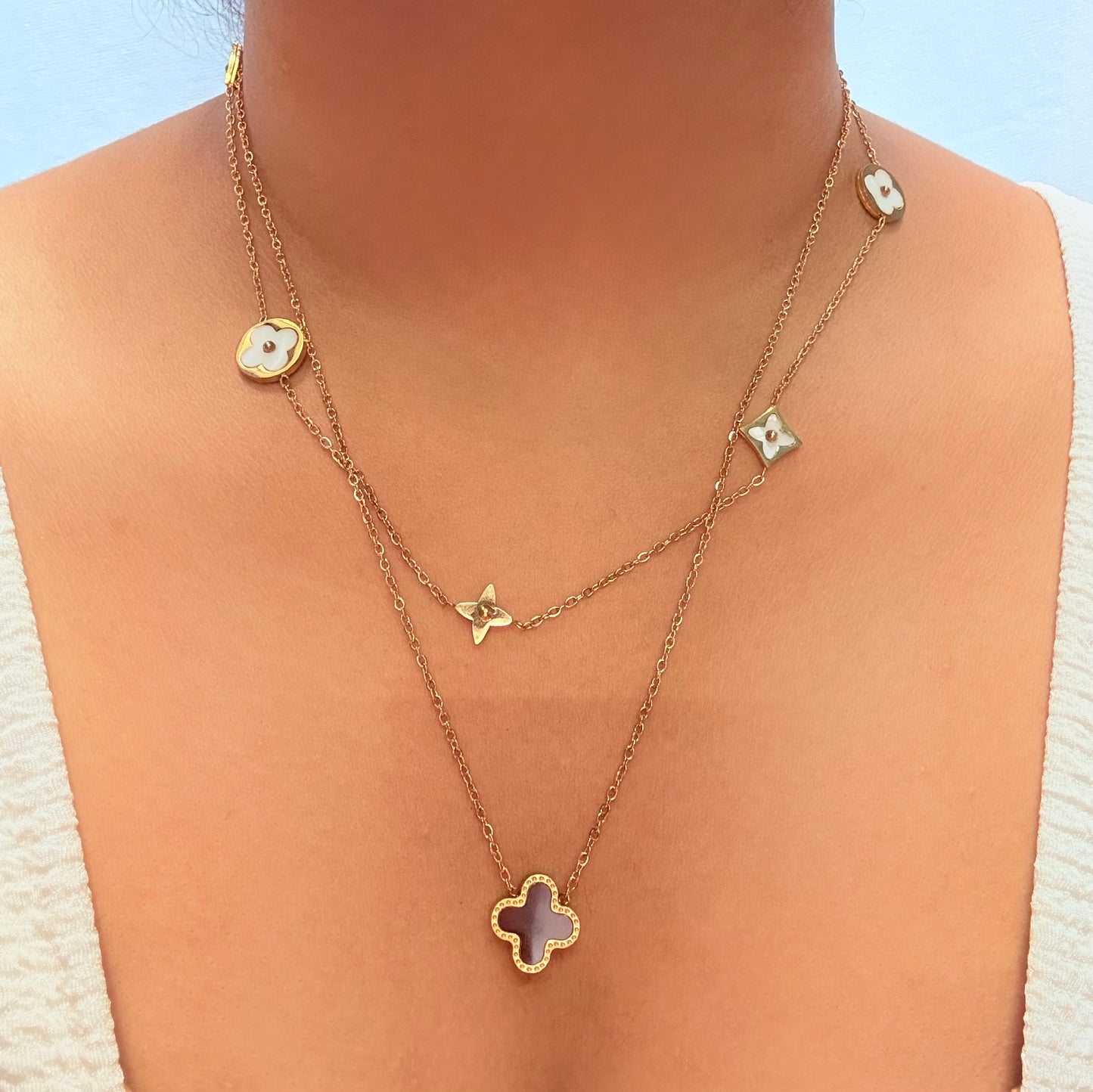 Shades of leaf pendant