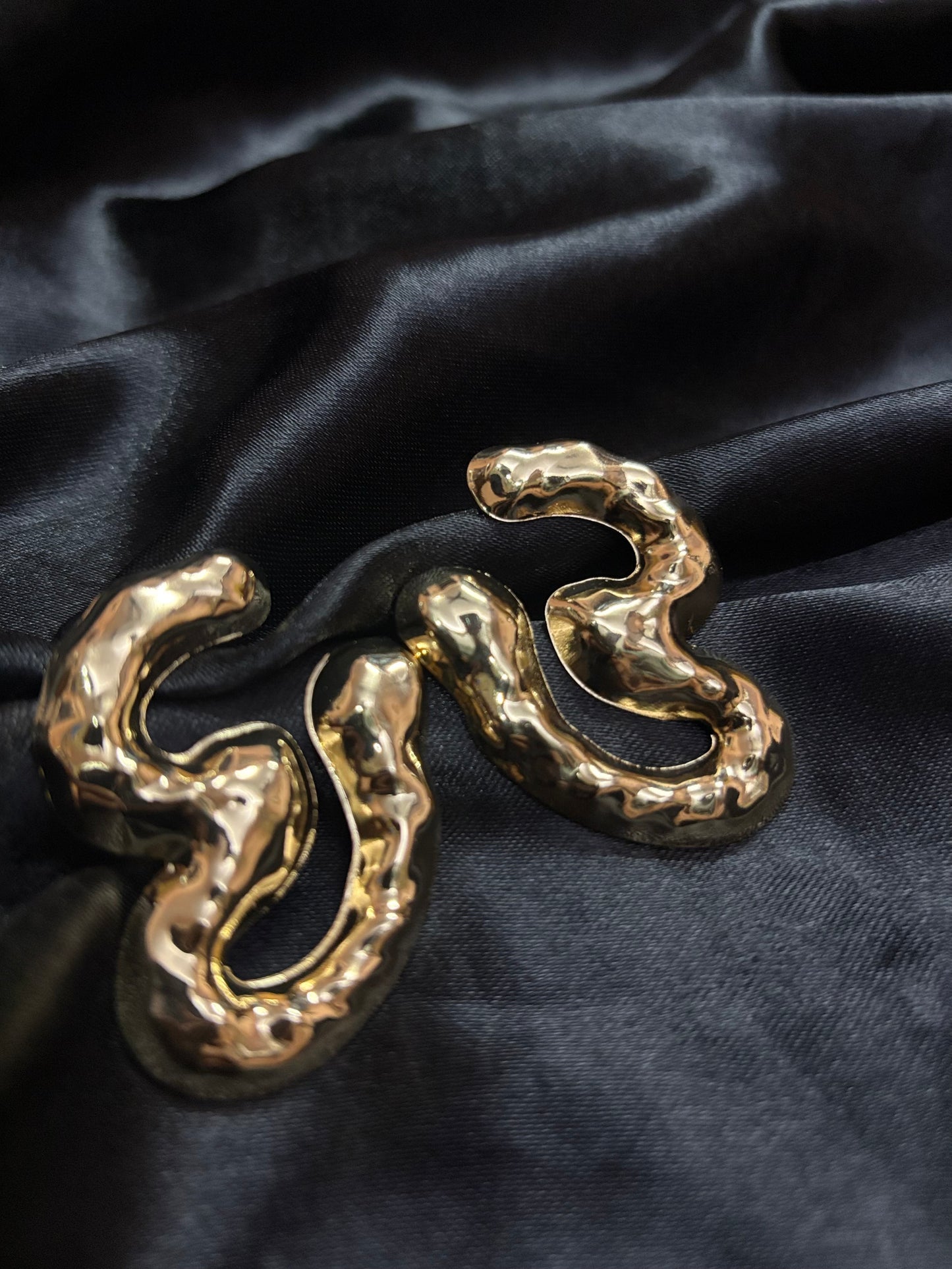 chunky styled earring