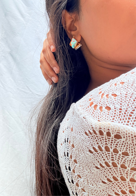 Crystal studs