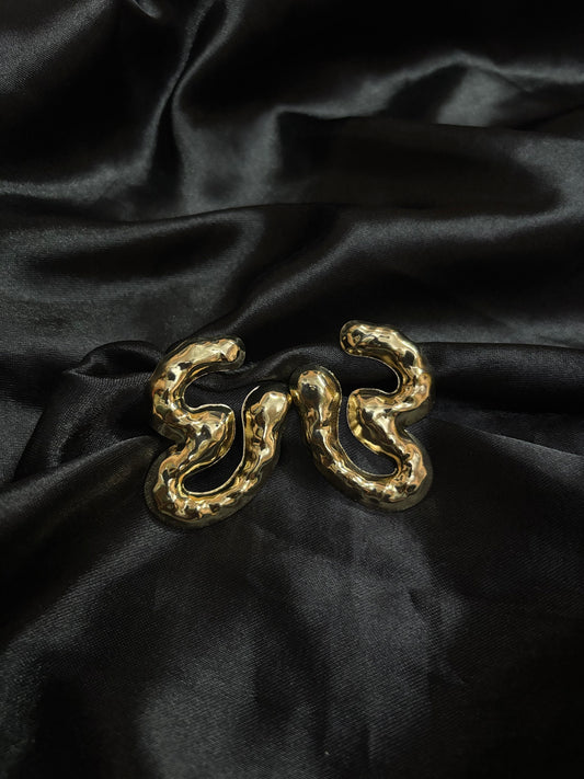 chunky styled earring