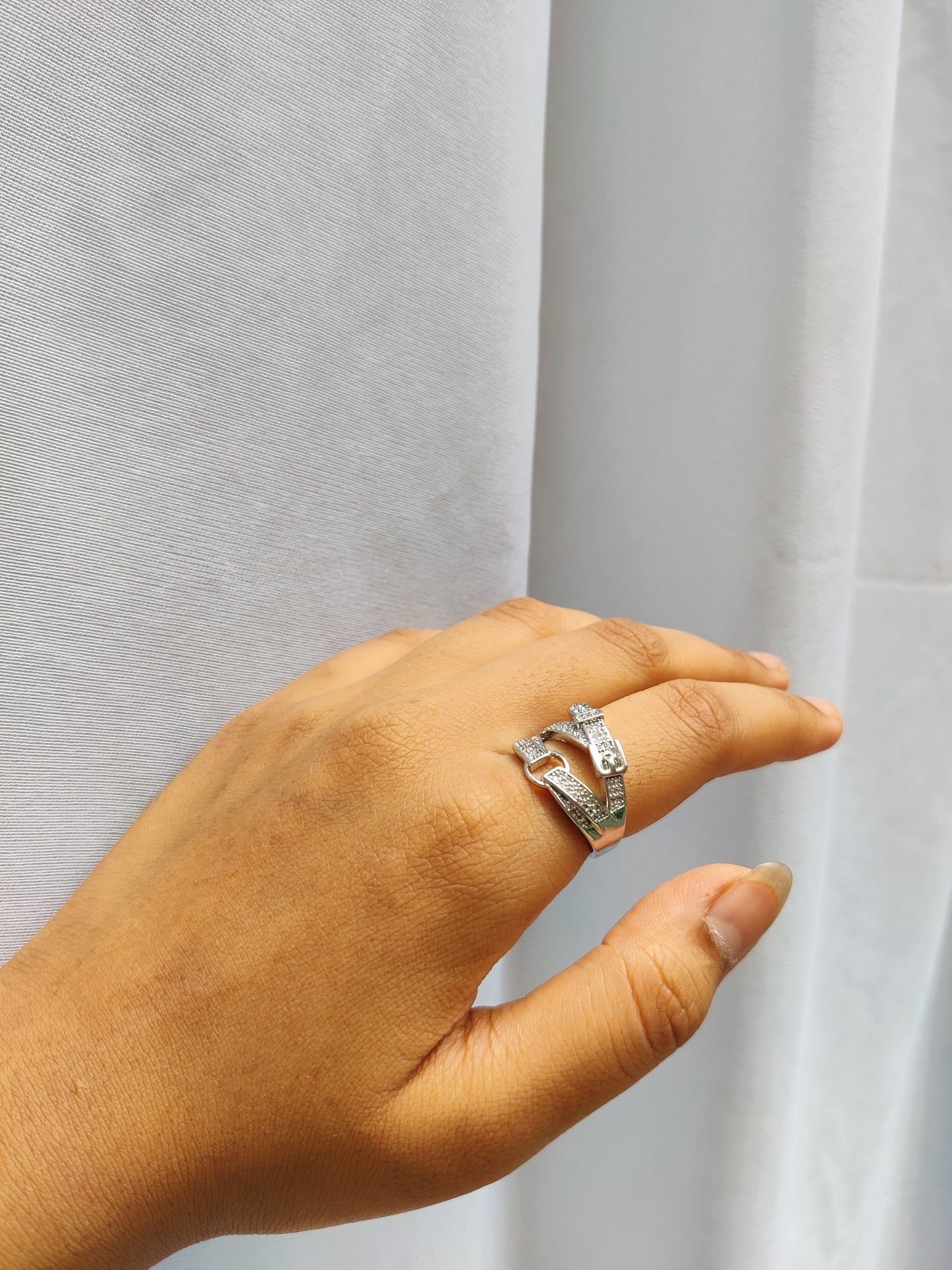 belt structured ring
